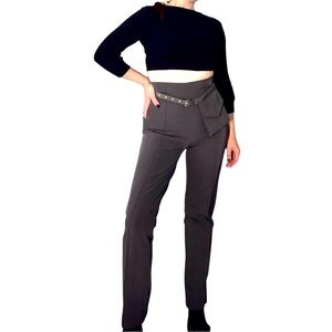 Collection Bestini Vintage European  Ultra High Waist Designer Pants